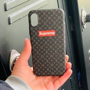 Supreme/Louis Vuitton Collab IPhone X/XS Case